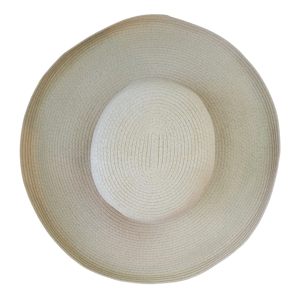 Greg Norman Signature Women's Straw Golf Hat Packable Summer Beach Sun Paper